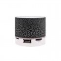 Crackle Bluetooth audio card mobile phone computer small steel gun Mini subwoofer wireless LED light-emitting small speaker
