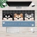 Factory direct sales customized cute cartoon mouse pad large Internet cafe computer desk mat anti-skid game mouse pad