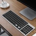Charging Bluetooth keyboard ultra thin wireless mini iPad tablet mobile phone universal digital charging Bluetooth Keyboard