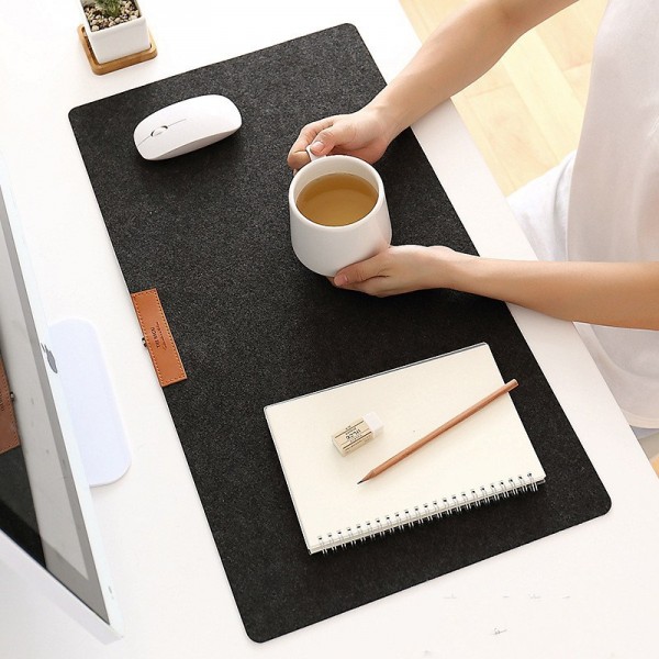 Factory customized office felt computer mouse pad simple felt mouse pad printable computer table pad